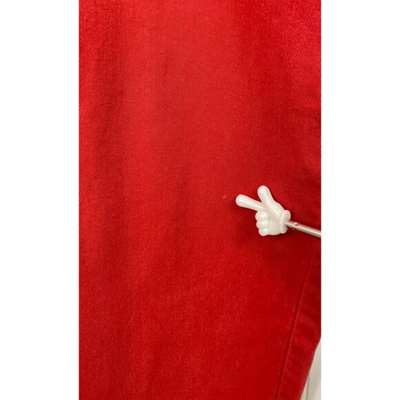 Evan Picone Orange Stretch Twill Pants Womens Size 10 *Flaw - Picture 7 of 9